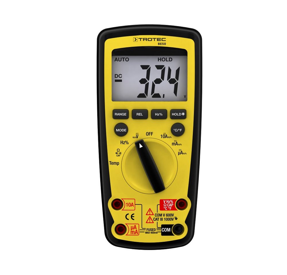 TROTEC Multimeter Digital-Multimeter BE50 von TROTEC