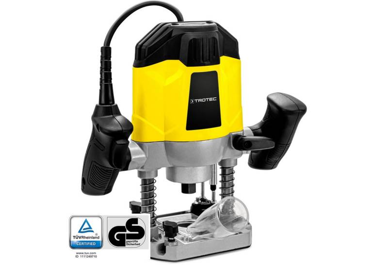 TROTEC Oberfräse PRTS 10-1200, 1.200 W Leistung 55mm Frästiefe von TROTEC
