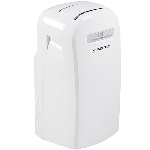 TROTEC PAC 3500 mobile Klimaanlage 3-in-1 Kühlung, Ventilation, Entfeuchtung Monoblock-Klimagerät 3,5 kW 12.000 BTU/h für Raumgrößen bis 45 m² und 115 m³ 3 Ventilationsstufen von TROTEC