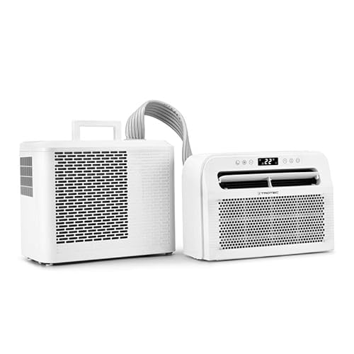 TROTEC PAC C 1500 S – Mobiles 3-in-1 Camping Klimagerät mit Kühlung, Ventilation & Entfeuchtung, 1.500 W, 4,4 Liter Tank, ideal für Zelt, Wohnwagen & Outdoor von TROTEC