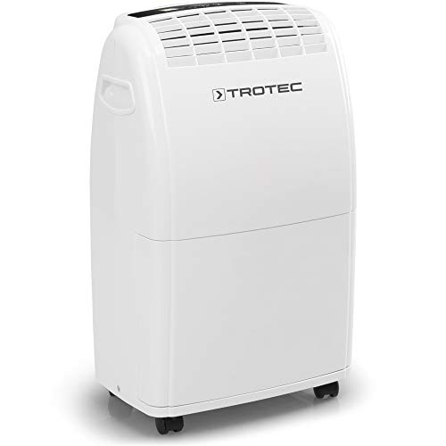 TROTEC Raumentfeuchter elektrisch TTK 75 E – Leistung 20 L/Tag – Fläche 45 m² / 110 m³ – Entfeuchtungsgerät mit Autoabschaltung von TROTEC