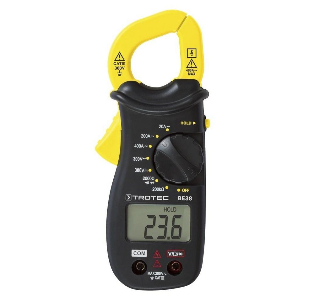 TROTEC Strommessgerät Stromzange BE38 TROTEC Strommessgerät Stromzange BE38 von TROTEC
