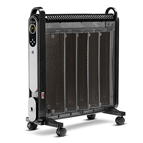 TROTEC Wärmewellenheizung TCH 2050 E – Heizleistung 1200 W / 2000 W – Konvektor Standgerät, Infrarotheizung, mit Timer-Funktion von TROTEC