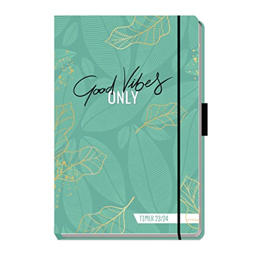 Trötsch Schülerkalender Specials mit Gummiband und Stifthalter Good Vibes 23/24: Schulplaner Hausaufgabenheft Timer Terminkalender Trötsch Schülerkalender Specials mit Gummiband und Stifthalter Good Vibes 23/24: Schulplaner Hausaufgabenheft Timer Terminkalender von TROTSCH