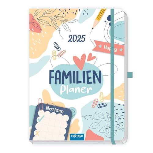 TROTSCH Wochenbuch Familienplaner 2025: A2 Wochenkalender von TROTSCH