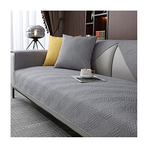 TRQQWEQQ Sofabezug für Hunde, Katzen, Haustiere, Sofa-Schonbezug, gesteppter Möbelschutz, widerstandsfähiger Sofabezüge, Couchüberzüge, Sitz (Hellgrau, 70 x 180 cm) von TRQQWEQQ