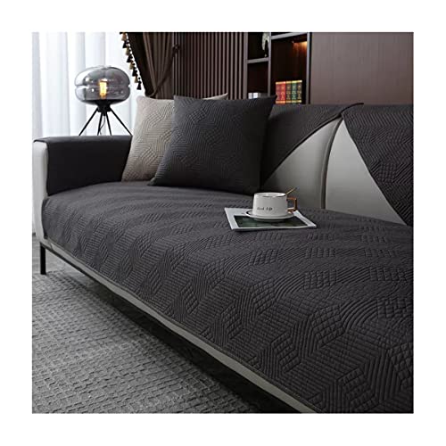 TRQQWEQQ Sofabezug für Hunde, Katzen, Haustiere, Sofa-Schonbezug, gesteppter Möbelschutz, widerstandsfähiger Sofabezüge, Couchüberzüge, Sitz (dunkelgrau, 90 x 70 cm) von TRQQWEQQ