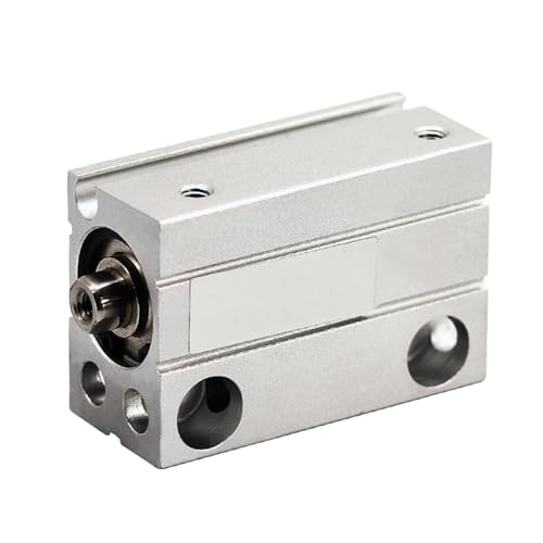 CDUJB12 CUJB16 20 Kleine Pneumatische Zylinder Freies Installation Aluminium Quadrat Luft Zylinder 10DX20D(Red,Stroke 10mm) von TRRKNRYGP