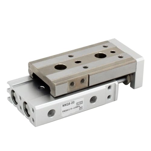 MXQ6 MXQ8 MXQ12 MXQ16 MAXQ20 MXQ25 Serie Luftschlittentisch Doppelstangenschienen-Pneumatikzylinder MXQ6-10 MXQ8-20 MXQ12-30 MXQ16-40(20mm stroke) von TRRKNRYGP