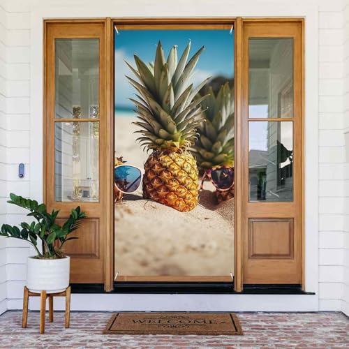 Welcome Spring Door Cover Large Hanging Banner Ananas Fruit Sunglasses Sand Beach Welcome Veranda Sign French Privacy Door Window Curtains Photography Background Seasonal Outdoor Decoration Welcome Spring Door Cover Large Hanging Banner Ananas Fruit Sunglasses Sand Beach Welcome Veranda Sign French Privacy Door Window Curtains Photography Background Seasonal Outdoor Decoration von TRSGKSQP
