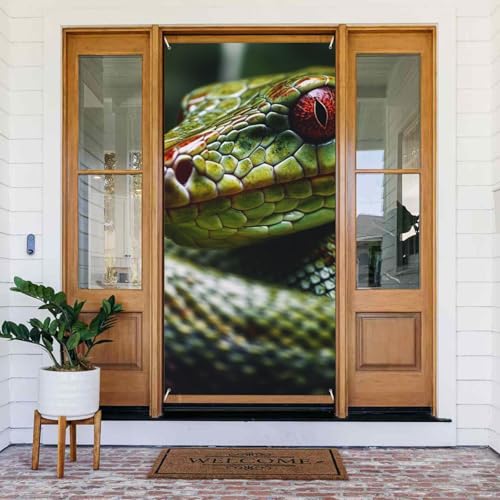 Welcome Spring Door Cover Large Hanging Banner Green Snake Welcome Porch Sign French Privacy Door Window Curtains Photography Background Seasonal Outdoor Decoration Welcome Spring Door Cover Large Hanging Banner Green Snake Welcome Porch Sign French Privacy Door Window Curtains Photography Background Seasonal Outdoor Decoration von TRSGKSQP