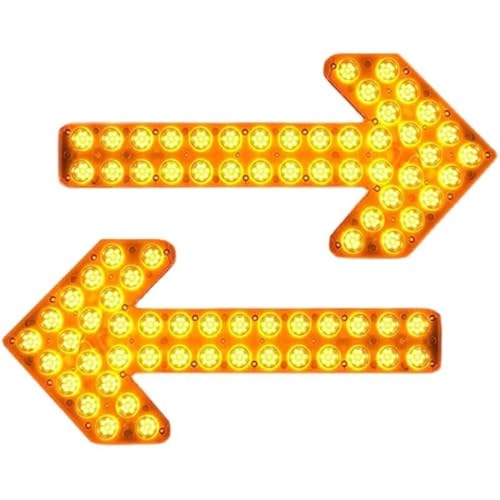 LED-Richtungspfeilleuchte, 12~24 V, Autolichter, Warnanzeige for blinkende Verkehrsführung(14in) von TRTDYFKH