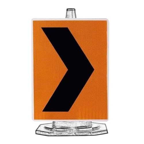 Pfeil-Leitzeichen Verkehr mit Leitkegeln (unabhängig von links und rechts) for Barrikaden im Außenbereich verwendet Bau(Green) von TRTDYFKH