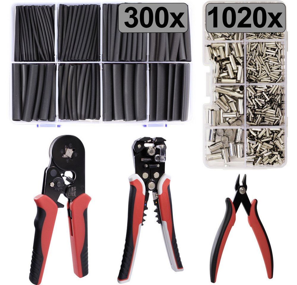 TRU COMPONENTS Aderendhülsen TRU COMPONENTS TC-13377600 Aderendhülsen-Sortiment Unisoliert 1 Set, T24C032 TRU COMPONENTS Aderendhülsen TRU COMPONENTS TC-13377600 Aderendhülsen-Sortiment Unisoliert 1 Set, T24C032 von TRU COMPONENTS