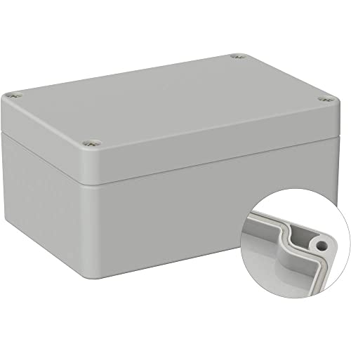 TRU COMPONENTS BOX4U TC-9065608 Universalgehäuse 120x80x55 ABS lichtgrau (RAL 7035) 1 Stück von TRU Components