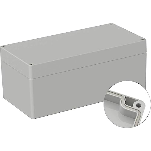 TRU COMPONENTS TC-9065696 Industrie-Gehäuse 240.5 x 120 x 100.5 ABS Lichtgrau (RAL 7035) 1 St. von TRU Components