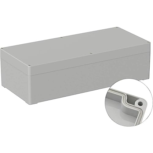TRU COMPONENTS BOX4U TC-9065720 Universalgehäuse 360x160x100 ABS lichtgrau (RAL 7035) 1 Stück von TRU Components