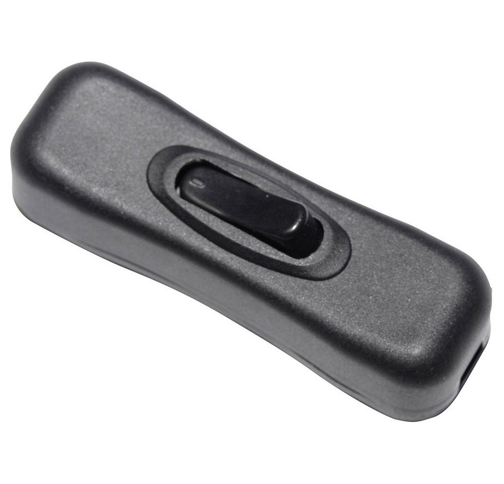 TRU COMPONENTS Drehdimmer TRU COMPONENTS Schnurschalter Schwarz 1 x Aus/Ein 2 A 1 St. (1371835) von TRU COMPONENTS