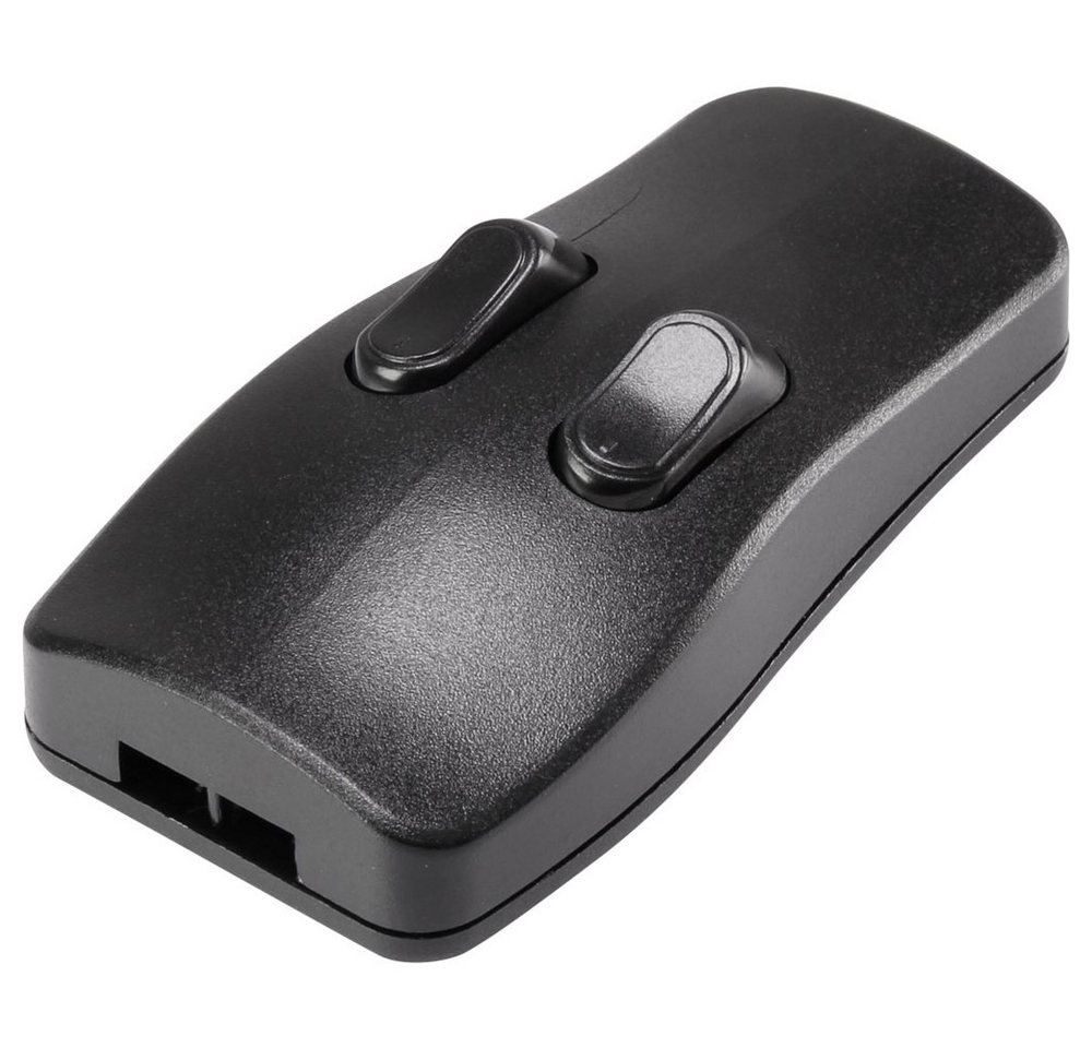 TRU COMPONENTS Drehdimmer TRU COMPONENTS Schnurschalter Schwarz 2 x Aus/Ein 2 A 1 St. (98001c410) von TRU COMPONENTS
