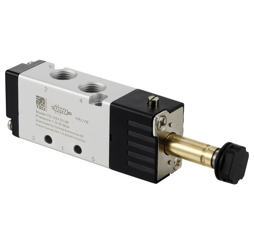 TRU COMPONENTS Durchflussschalter TRU COMPONENTS Magnetventil TC-12772444 TC-V5110-06 G 1/8 1 St. TRU COMPONENTS Durchflussschalter TRU COMPONENTS Magnetventil TC-12772444 TC-V5110-06 G 1/8 1 St. von TRU COMPONENTS