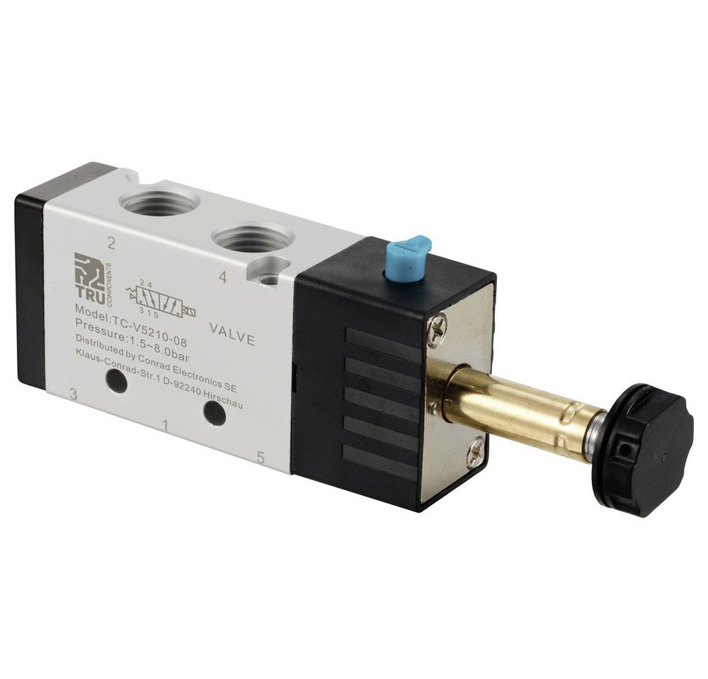 TRU COMPONENTS Durchflussschalter TRU COMPONENTS Magnetventil TC-12772452 TC-V5210-08 G 1/4 1 St. TRU COMPONENTS Durchflussschalter TRU COMPONENTS Magnetventil TC-12772452 TC-V5210-08 G 1/4 1 St. von TRU COMPONENTS