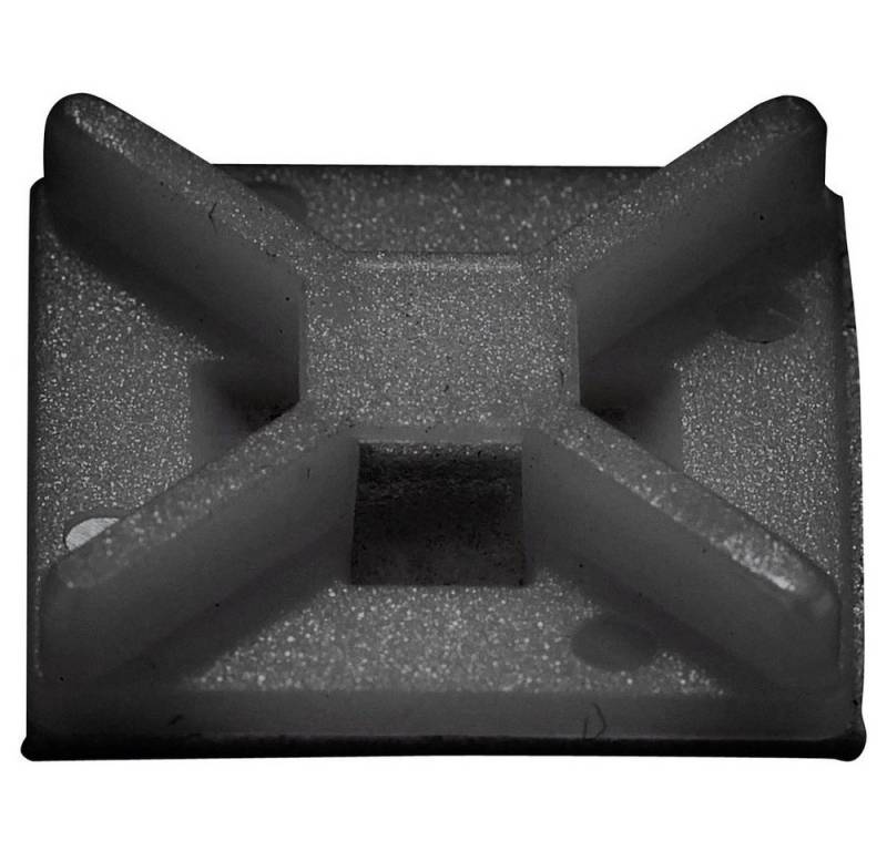 TRU COMPONENTS Kabelverbinder-Sortiment TRU COMPONENTS Befestigungssockel 541227 4fach einfädeln Schwarz 5, 541227 von TRU COMPONENTS