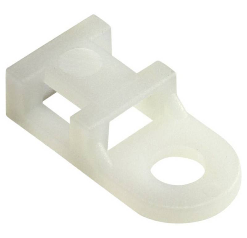 TRU COMPONENTS Kabelverbinder-Sortiment TRU COMPONENTS Befestigungssockel schraubbar TC-6645712 Natur 100, TC-6645712 von TRU COMPONENTS
