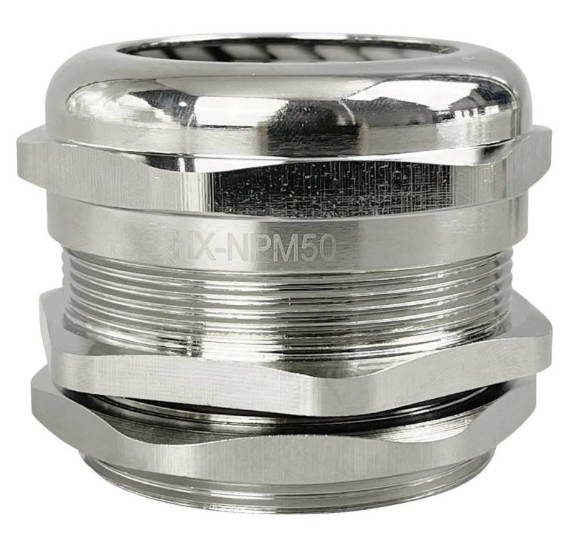 TRU COMPONENTS Kabelverbinder-Sortiment TRU COMPONENTS TC-10302856 Kabelverschraubung M50 Messing (vernickel, TC-10302856 von TRU COMPONENTS