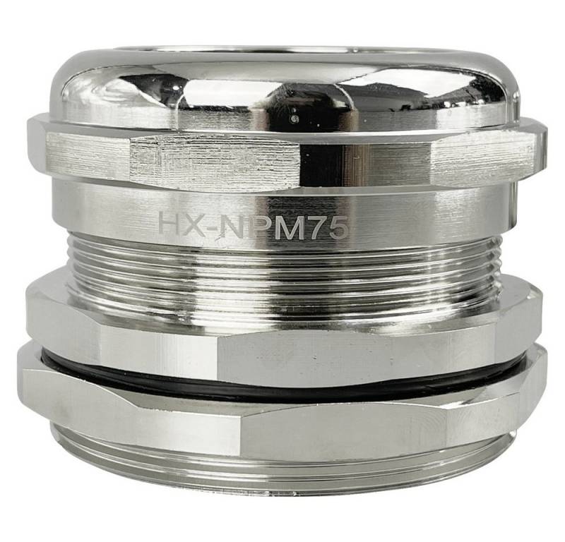TRU COMPONENTS Kabelverbinder-Sortiment TRU COMPONENTS TC-10302864 Kabelverschraubung M75 Messing (vernickel, TC-10302864 von TRU COMPONENTS