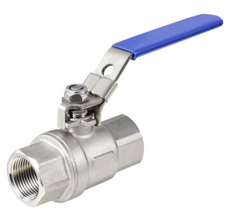 TRU COMPONENTS Kugelhahn TRU COMPONENTS TC-2PC-DN20-316 TC-12770352 Standard-Kugelhahn Innengew von TRU COMPONENTS