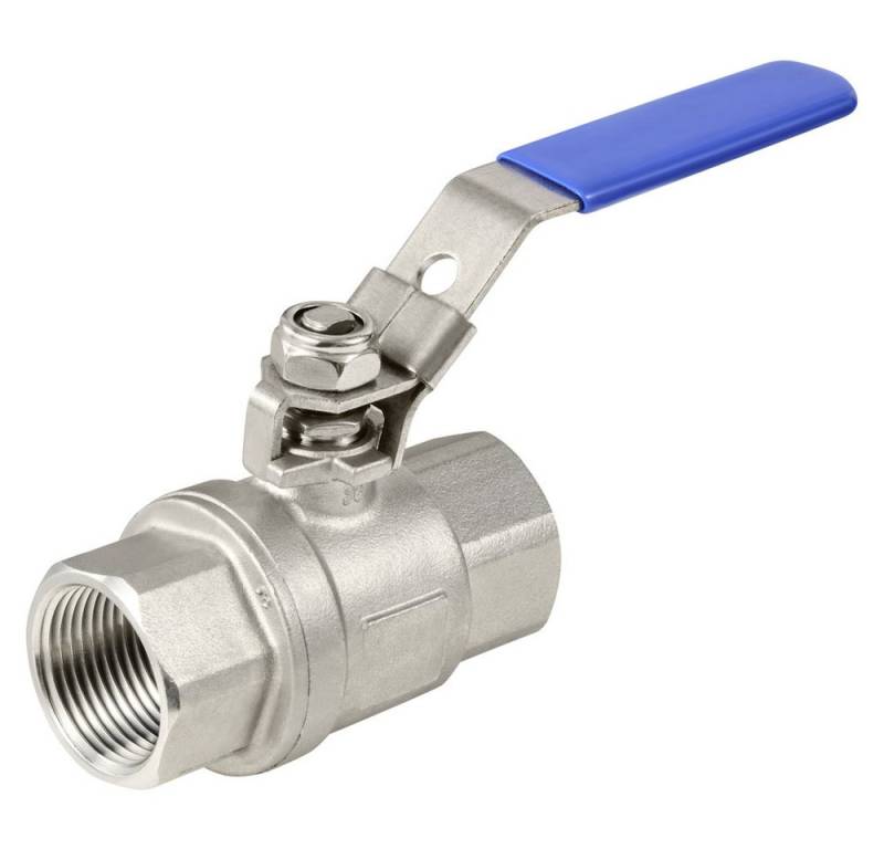 TRU COMPONENTS Kugelhahn TRU COMPONENTS TC-2PC-DN25-316 TC-12770356 Standard-Kugelhahn Innengew von TRU COMPONENTS