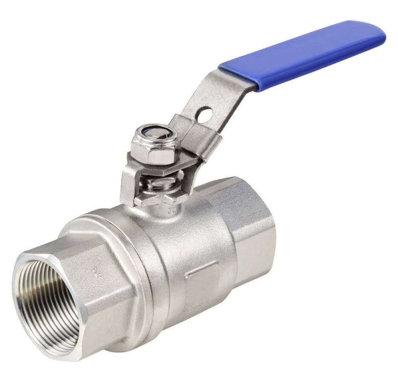 TRU COMPONENTS Kugelhahn TRU COMPONENTS TC-2PC-DN32-316 TC-12770360 Standard-Kugelhahn Innengew von TRU COMPONENTS