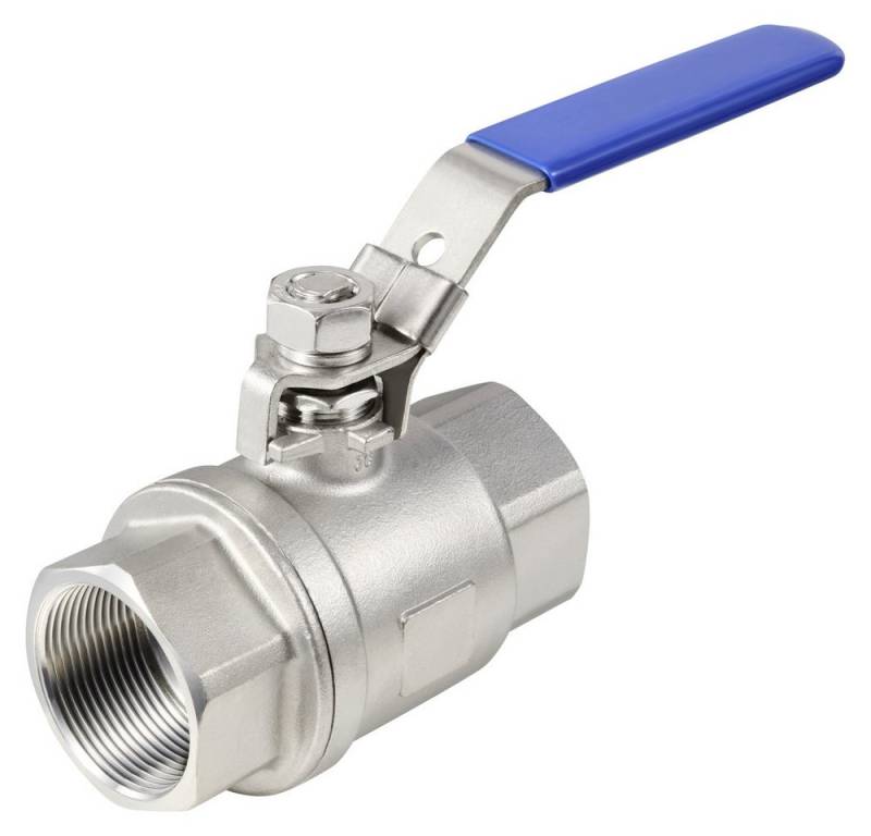 TRU COMPONENTS Kugelhahn TRU COMPONENTS TC-2PC-DN40-316 TC-12770364 Standard-Kugelhahn Innengew von TRU COMPONENTS