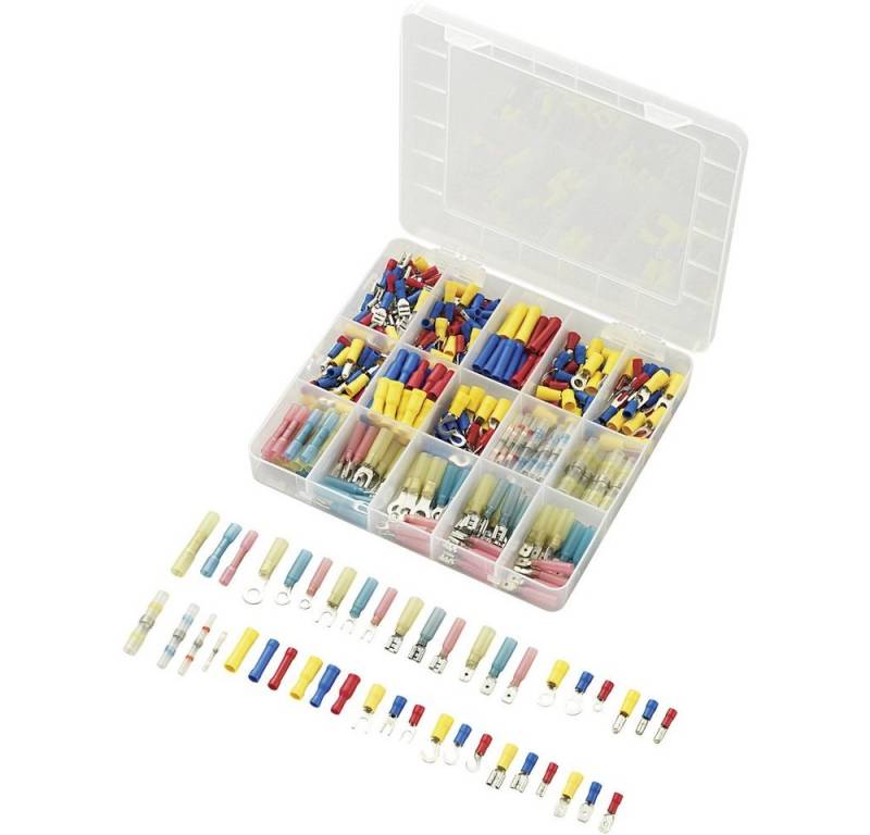 TRU COMPONENTS Ringkabelschuh TRU COMPONENTS 739925 Quetschverbinder-Sortiment 0.50 mm² 2.50 mm² Bla, 93014c591 von TRU COMPONENTS