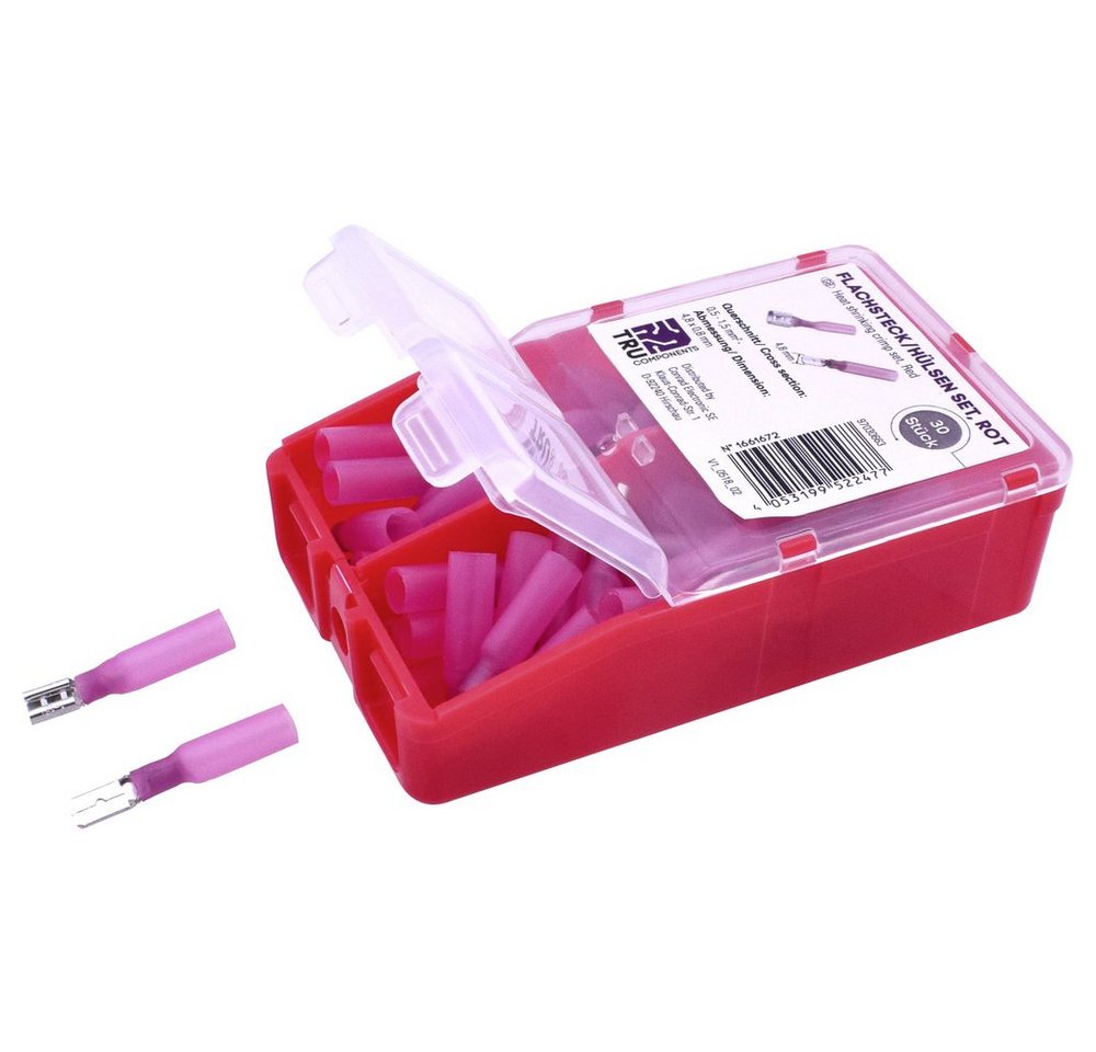 TRU COMPONENTS Ringkabelschuh TRU COMPONENTS TC-6646688 Quetschverbinder-Sortiment 0.50 mm² 1.50 mm², TC-6646688 TRU COMPONENTS Ringkabelschuh TRU COMPONENTS TC-6646688 Quetschverbinder-Sortiment 0.50 mm² 1.50 mm², TC-6646688 von TRU COMPONENTS