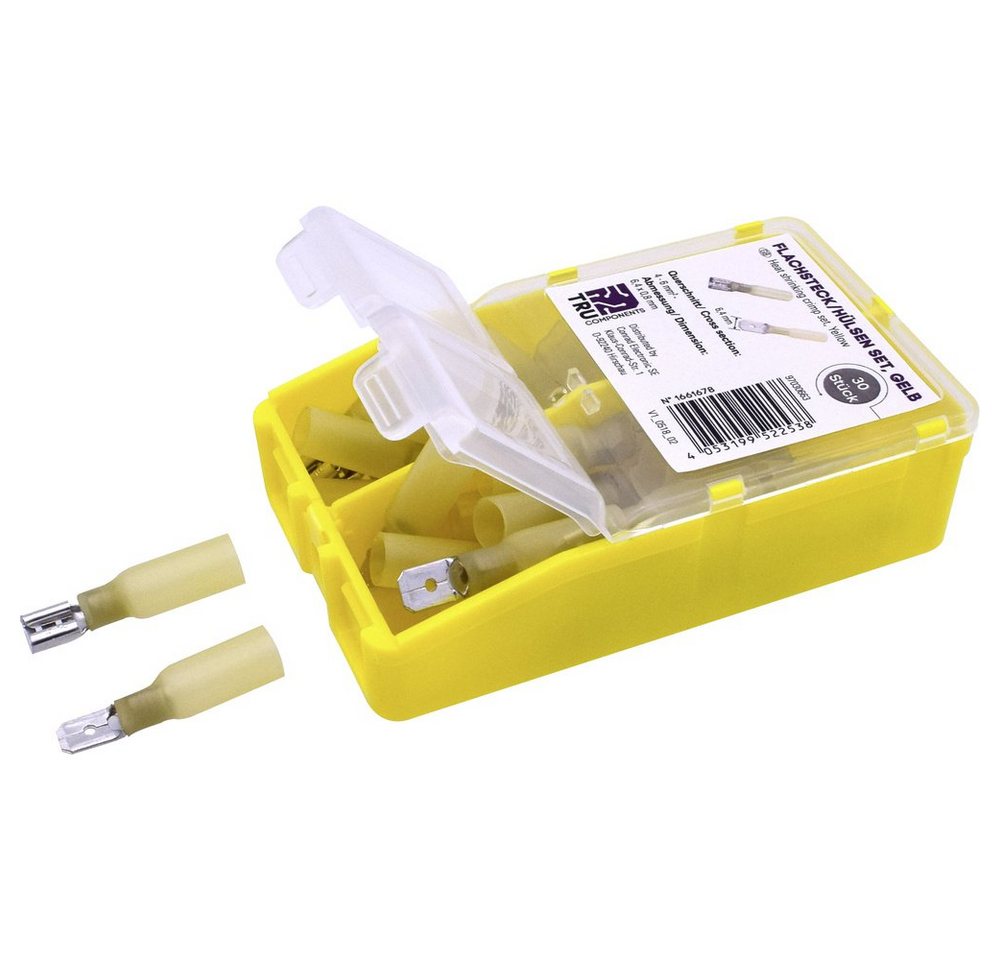 TRU COMPONENTS Ringkabelschuh TRU COMPONENTS TC-6646712 Quetschverbinder-Sortiment 4 mm² 6 mm² Gelb, TC-6646712 TRU COMPONENTS Ringkabelschuh TRU COMPONENTS TC-6646712 Quetschverbinder-Sortiment 4 mm² 6 mm² Gelb, TC-6646712 von TRU COMPONENTS