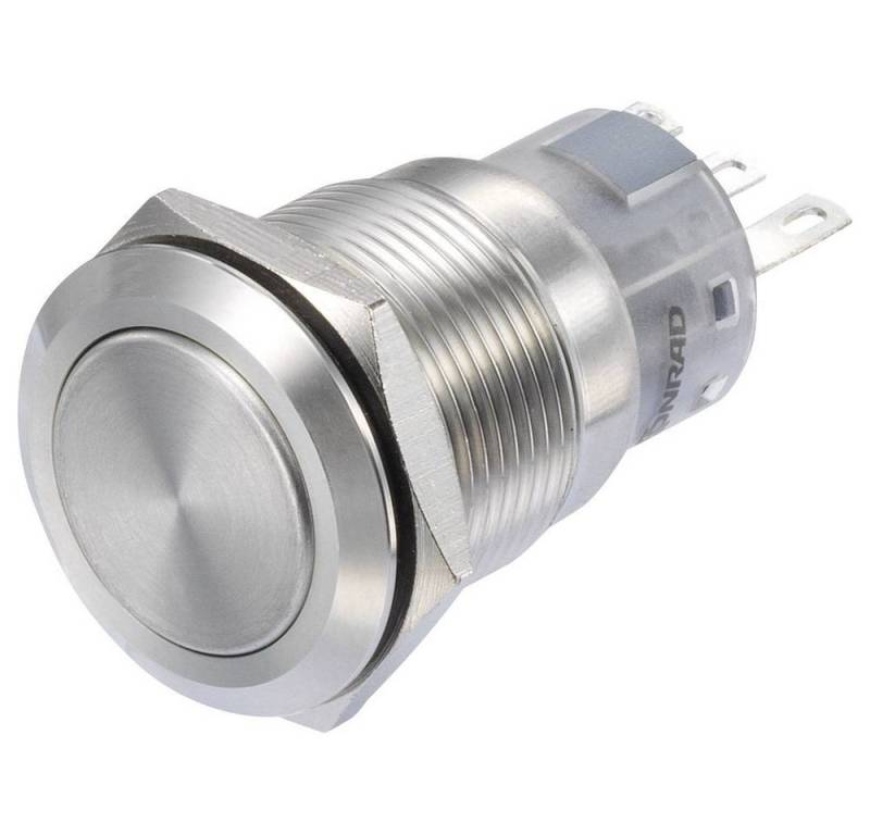 TRU COMPONENTS Schalter Druckschalter LAS1-AGQ-11, Betätiger flach von TRU COMPONENTS