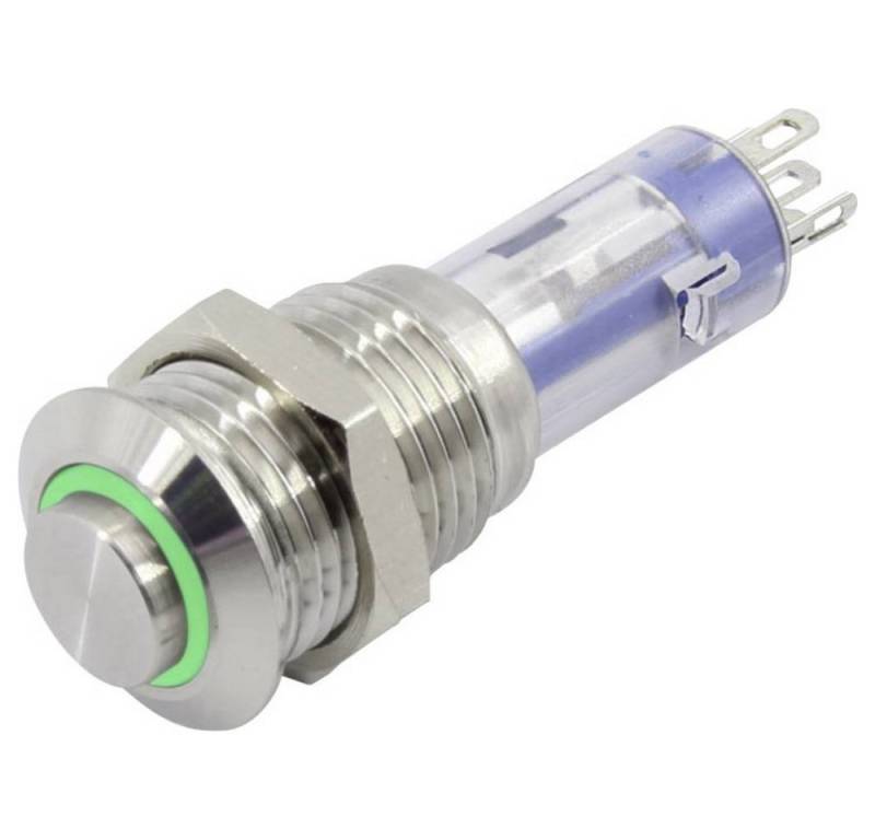 TRU COMPONENTS Schalter Druckschalter Serie LAS4GQH, Betätiger erhaben von TRU COMPONENTS