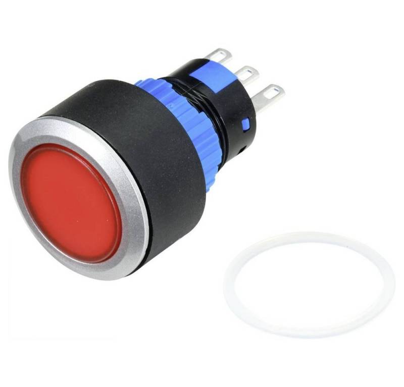 TRU COMPONENTS Schalter Drucktaster 22 mm 1 NO 1 NC TC-9219064 TRU COMPONENTS Schalter Drucktaster 22 mm 1 NO 1 NC TC-9219064 von TRU COMPONENTS