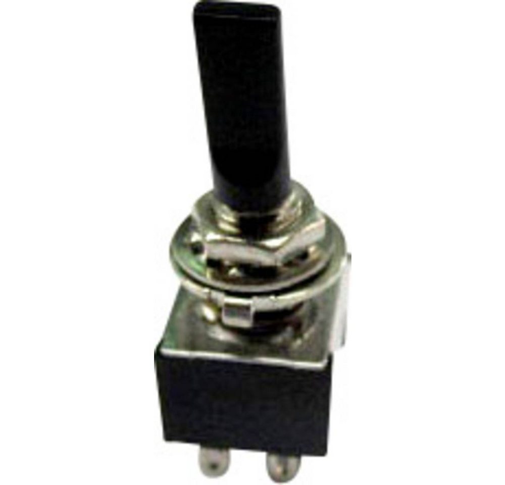 TRU COMPONENTS Schalter Kippschalter 250 V/AC 3 A 2polig 1587787, Kunststoffhebel von TRU COMPONENTS