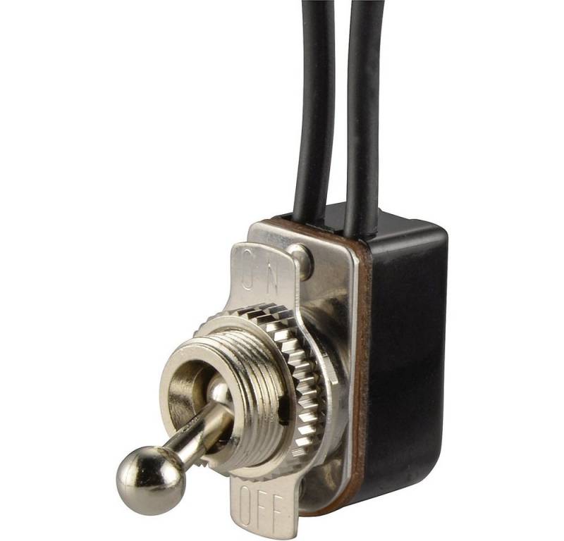 TRU COMPONENTS Schalter TRU COMPONENTS 1587680 TC-R13-36A1-11 Kippschalter 250 V/AC 3 A 1 x Au (TC-R13-36A1-11) von TRU COMPONENTS