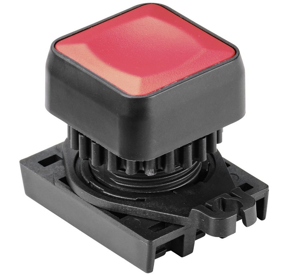 TRU COMPONENTS Schalter TRU COMPONENTS TC-10344016 S2PRS-P1R Drucktaster quadratisch Rot 1 (S2PRS-P1R) von TRU COMPONENTS