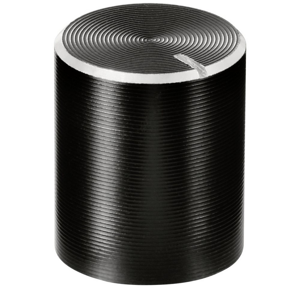 TRU COMPONENTS Schalter TRU COMPONENTS TC-11613892 Drehknopf mit Knopfmarkierung Schwarz (x (TC-11613892) von TRU COMPONENTS