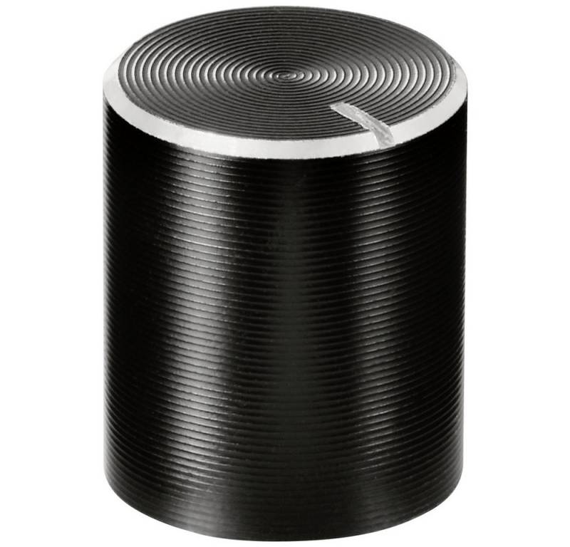 TRU COMPONENTS Schalter TRU COMPONENTS TC-11613892 Drehknopf mit Knopfmarkierung Schwarz (x (TC-11613892) von TRU COMPONENTS