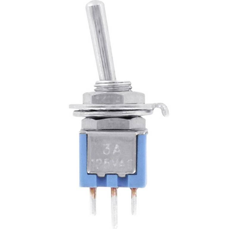 TRU COMPONENTS Schalter TRU COMPONENTS TC-MK245 TC-MK245 Kippschalter 2 x Ein/Ein rastend 1 (TC-MK245) von TRU COMPONENTS
