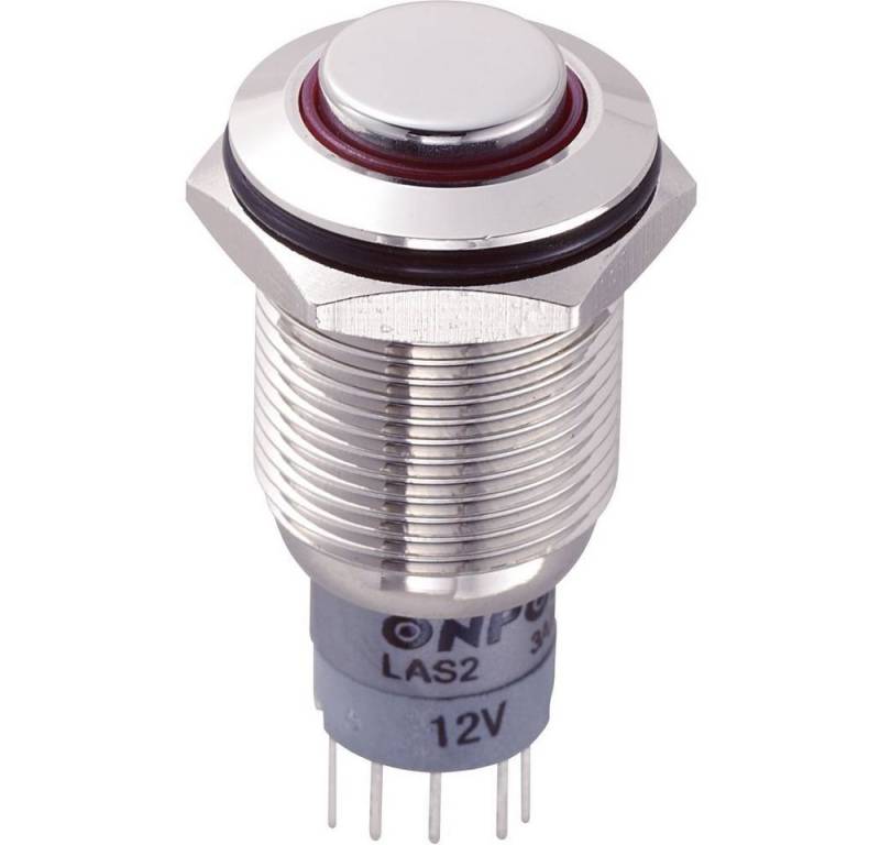 TRU COMPONENTS Schalter Vandalismusgeschützter Drucktaster 701909, Betätiger erhaben TRU COMPONENTS Schalter Vandalismusgeschützter Drucktaster 701909, Betätiger erhaben von TRU COMPONENTS