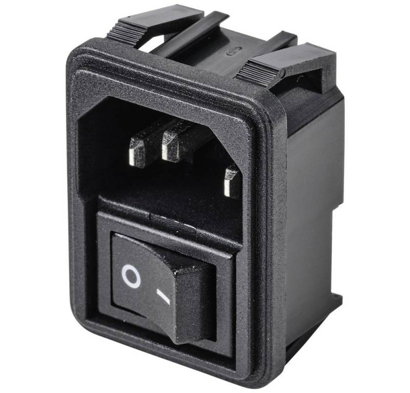 TRU COMPONENTS Schienenverbinder TRU COMPONENTS TC-10088416 Kaltgeräte-Steckverbinder Stecker, Einbau, (TC-10088416) von TRU COMPONENTS
