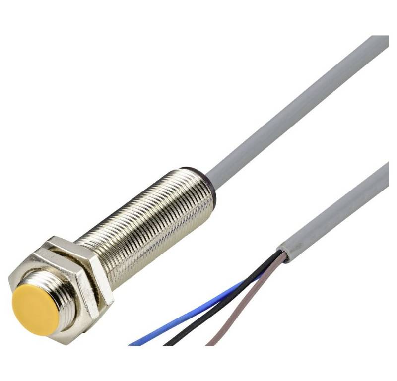 TRU COMPONENTS Sensor TRU COMPONENTS Induktiver Näherungsschalter M12 bündig PNP TC-9393032, (TC-9393032) von TRU COMPONENTS