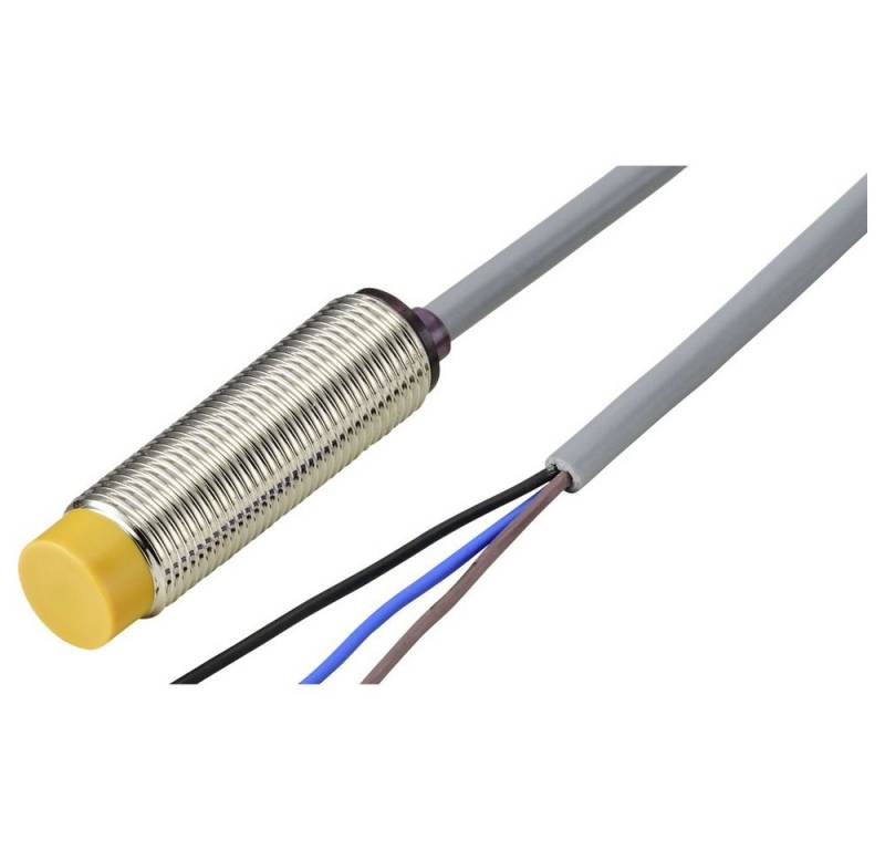 TRU COMPONENTS Sensor TRU COMPONENTS Induktiver Näherungsschalter M12 nicht bündig PNP TC-93, (TC-9393060) von TRU COMPONENTS