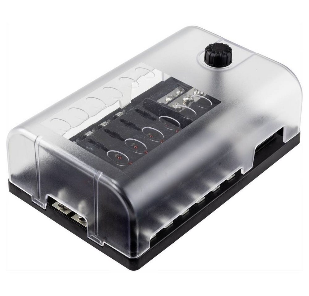 TRU COMPONENTS Sicherungshalter Flachsicherungs-Halter für 12 Sicherungen mit, mit Statusanzeige TRU COMPONENTS Sicherungshalter Flachsicherungs-Halter für 12 Sicherungen mit, mit Statusanzeige von TRU COMPONENTS